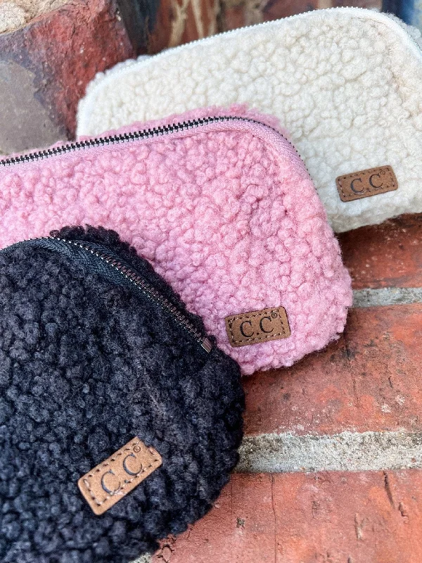 BGS0057 Nina Sherpa Fleece Fanny Pack Fashion-Forward Bags, Now On Sale