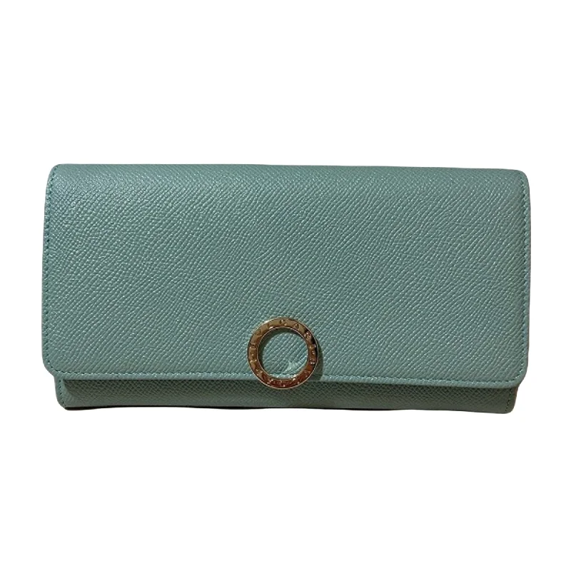 Bulgari  Leather Wallet  (Pre-Owned) Timeless Bags, Flash Sale