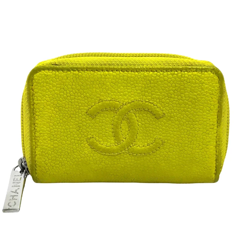 Chanel Logo Cc  Leather Wallet  (Pre-Owned) Premium Quality Bags, Budget Prices