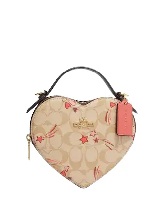 You'll Love Us Because Coach Heart Crossbody In Signature Canvas With Heart And Star Print Grab Stylish Bags Before They Sell Out You'll Love Us Because Coach Heart Crossbody In Signature Canvas With Heart And Star Print Grab Stylish Bags Before They Sell Out