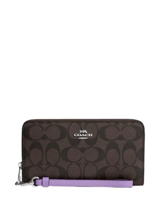 Seasonal Clearance Bags For Summer Coach Long Zip Around Wallet In Signature Canvas Timeless Bags, Flash Sale Seasonal Clearance Bags For Summer Coach Long Zip Around Wallet In Signature Canvas Timeless Bags, Flash Sale