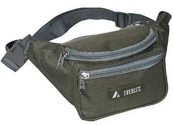 Everest Signature Waist Pack - Standard - Dark Olive Fashionable Bags At Must-Have Prices Everest Signature Waist Pack - Standard - Dark Olive Fashionable Bags At Must-Have Prices