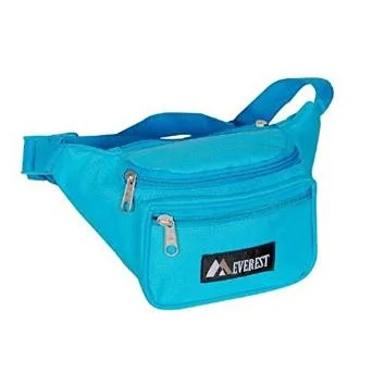 Everest Signature Waist Pack - Standard - Light Blue Grab Stylish Bags Before They're Gone Everest Signature Waist Pack - Standard - Light Blue Grab Stylish Bags Before They're Gone