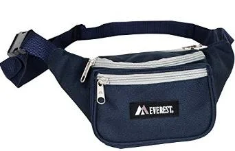 Everest Signature Waist Pack - Standard - Navy / Grey Limited-Stock Bag Clearance – Hurry Everest Signature Waist Pack - Standard - Navy / Grey Limited-Stock Bag Clearance – Hurry