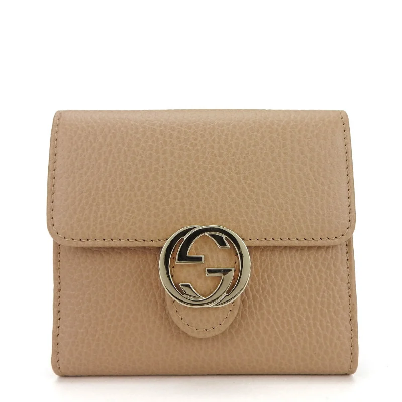 Gucci Interlocking  Leather Wallet  (Pre-Owned) Best Bag Sale Of The Season