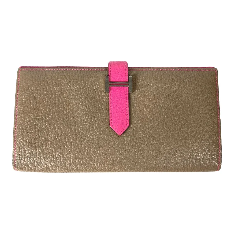 Hermès Béarn  Leather Wallet  (Pre-Owned) Designer-Inspired Bags, Best Prices