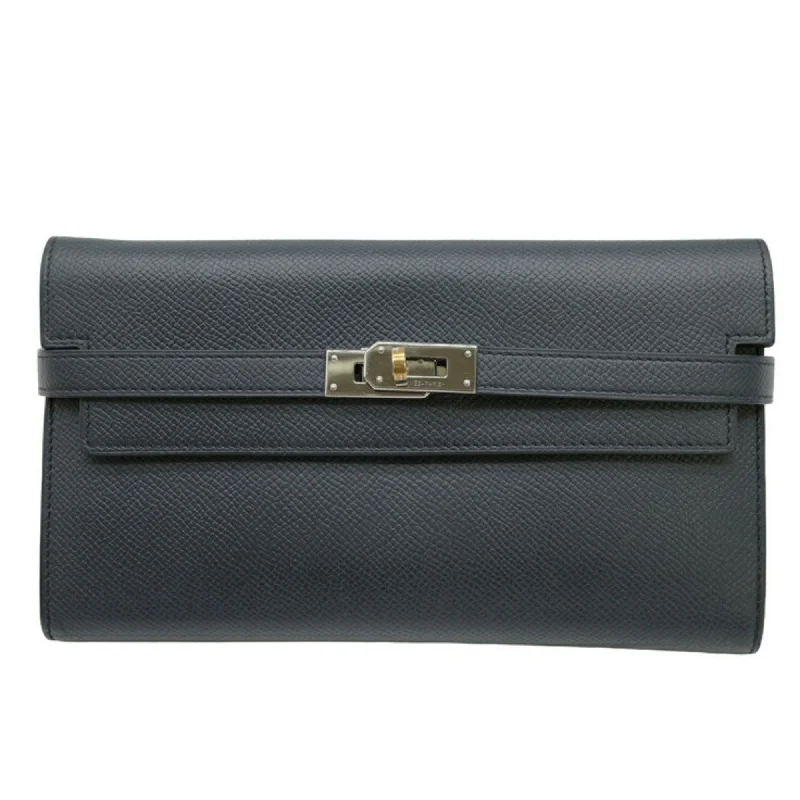 Hermès Kelly Clutch  Leather Wallet  (Pre-Owned) Stylish Handbags At Unbeatable Discounts