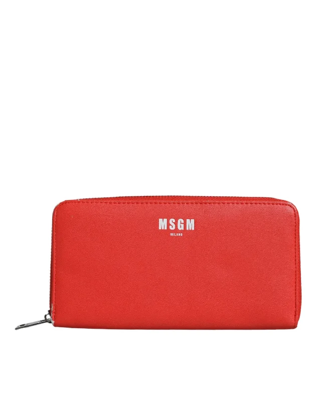 MSGM Leather Continental Zip Around Card Holder Bifold Clutch Women's Wallet (Pre-Owned) Iconic Handbags At Budget-Friendly Prices MSGM Leather Continental Zip Around Card Holder Bifold Clutch Women's Wallet (Pre-Owned) Iconic Handbags At Budget-Friendly Prices