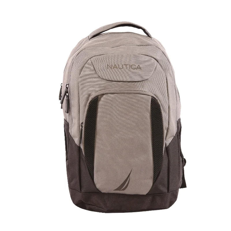 Nautica Mens Logo Backpack Trendy Purses At Exclusive Promotional Rates