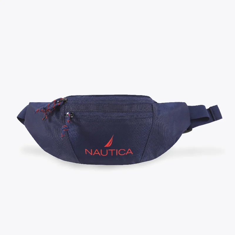 Nautica Mens Logo Fanny Pack Premium Handbags With A Touch Of Elegance
