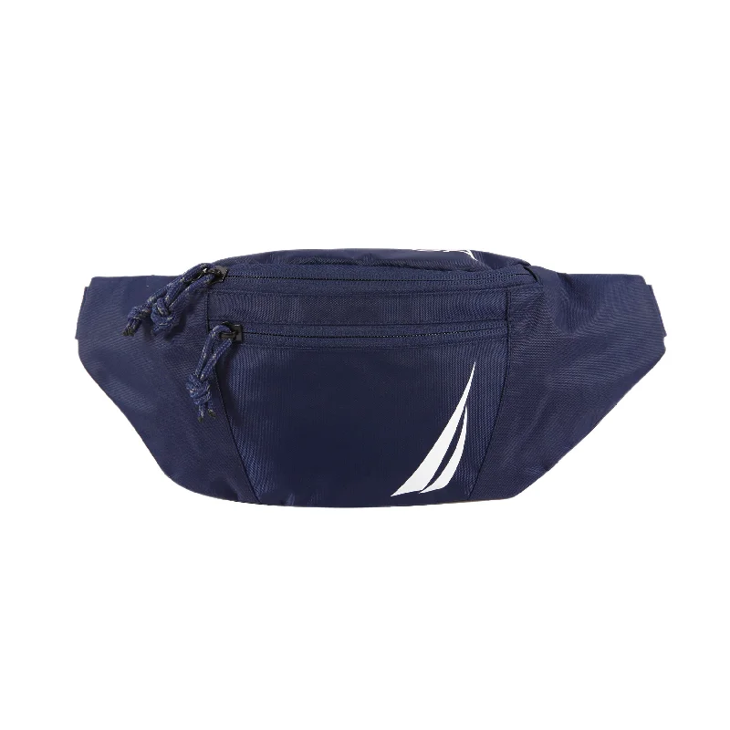 Nautica Mens Logo Fanny Pack Stylish And Durable Handbags At Great Value
