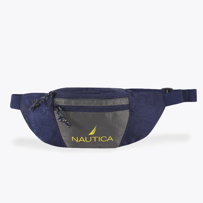 Nautica Mens Logo Fanny Pack Limited-Time Sale On Trendy Handbags – Don't Miss Out
