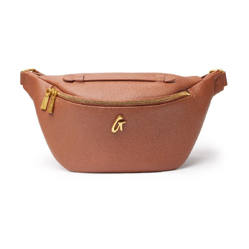 PEBBLE FANNY PACK BROWN Upgrade Your Look With Fashionable Bags