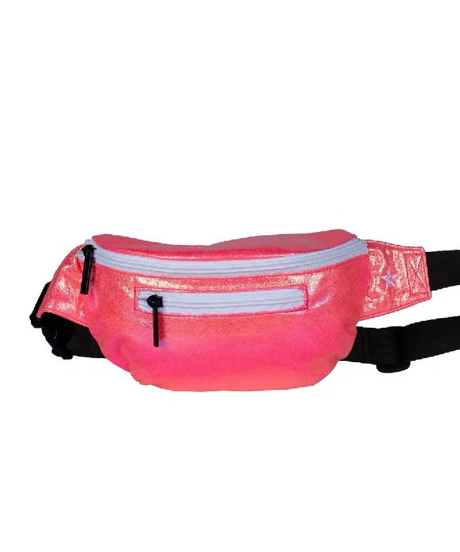 Malibu Pink Youth Rebel Fanny Pack with White Zipper Luxury Handbags At Budget-Friendly Rates Malibu Pink Youth Rebel Fanny Pack with White Zipper Luxury Handbags At Budget-Friendly Rates