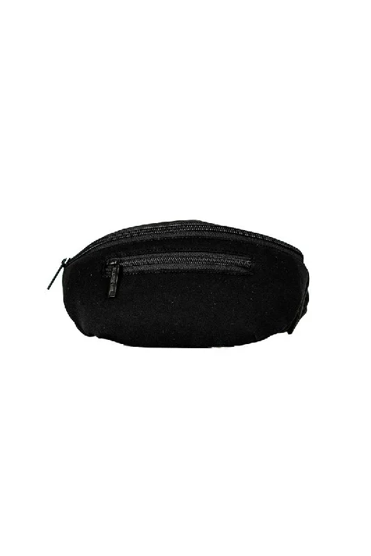 Neoprene in Black Youth Rebel Fanny Pack with Black Zipper Designer-Inspired Bags At Reduced Prices Neoprene in Black Youth Rebel Fanny Pack with Black Zipper Designer-Inspired Bags At Reduced Prices