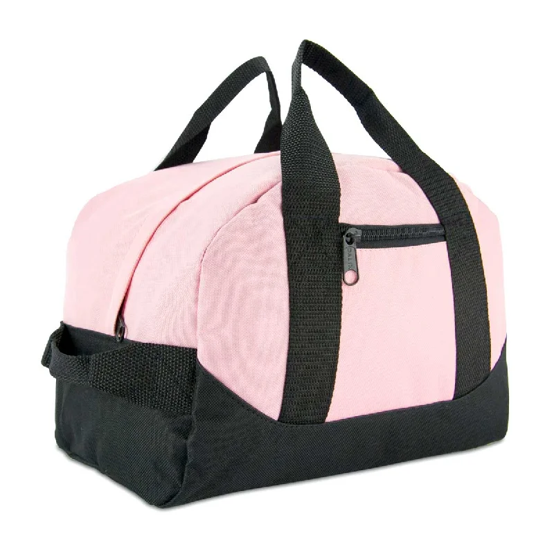 Dalix 12" Mini Small Duffel Bag Two Tone Grab Your Favorite Handbags For Less