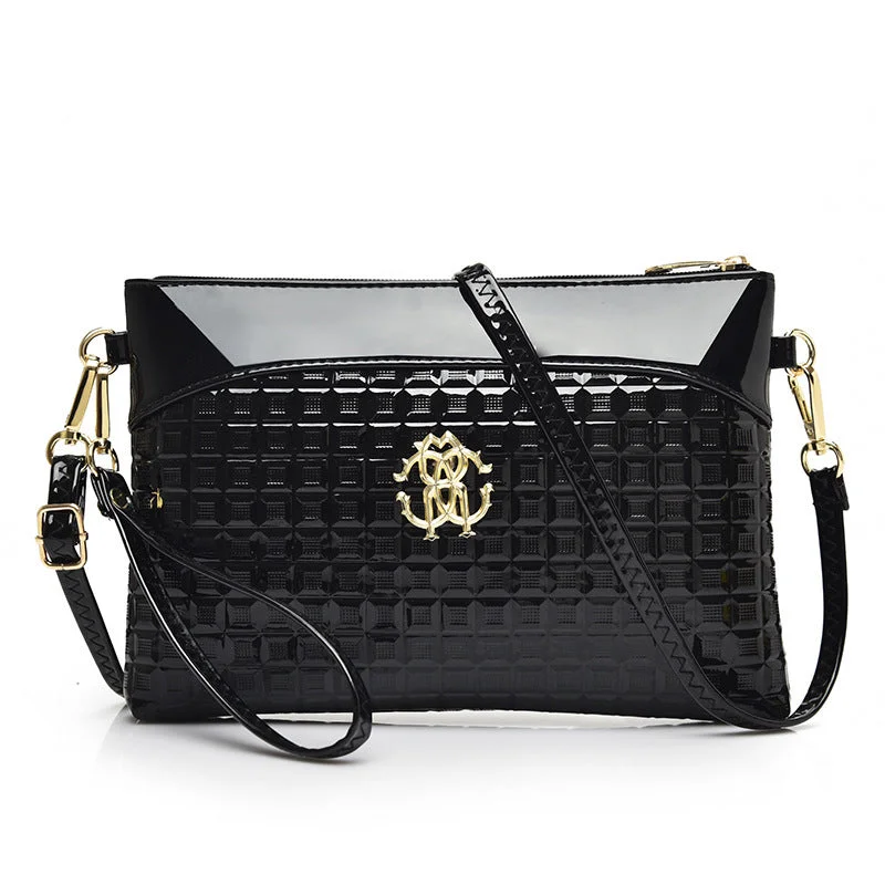 2017 Printing Patent Leather envelop evening bags luxury designer day clutches black women messenger bags bolsa feminina LX7213 The Perfect Bag Sale Is Here 2017 Printing Patent Leather envelop evening bags luxury designer day clutches black women messenger bags bolsa feminina LX7213 The Perfect Bag Sale Is Here