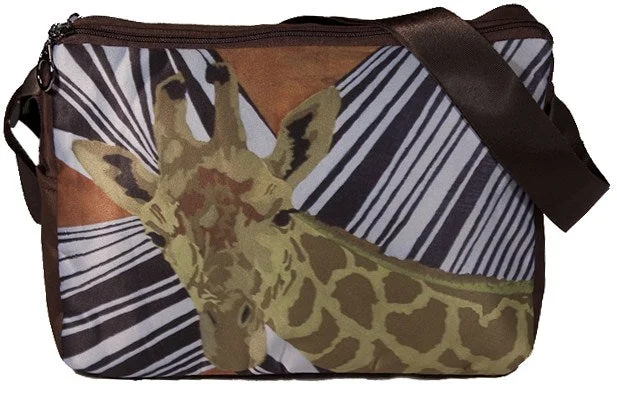 Giraffe Signature Messenger Bag - African Spalsh Everyday Bags At Wallet-Friendly Prices