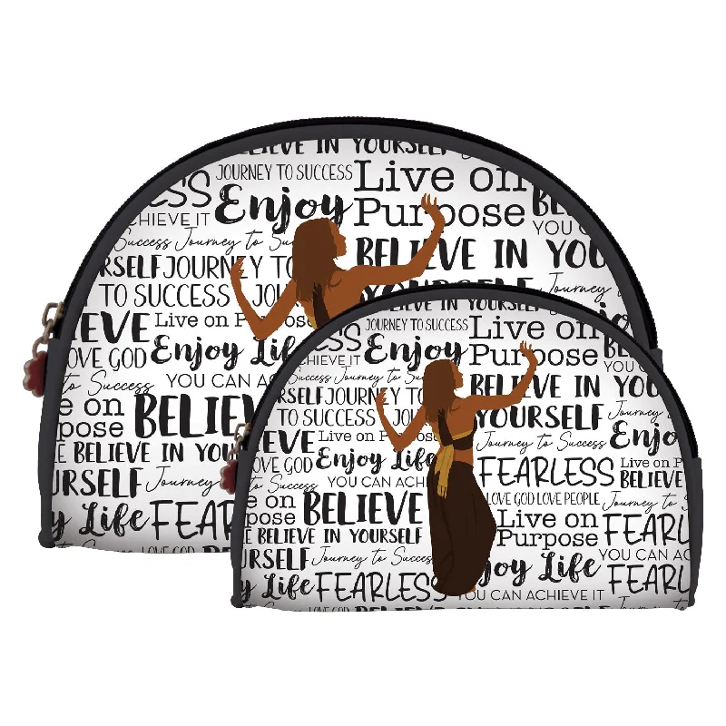 Believe Cosmetic Duo Statement Bags, Shop Today