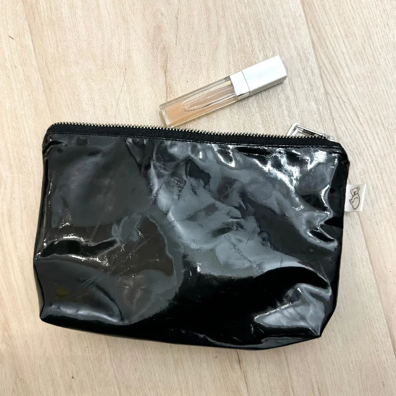 Black Patent Make Up Bag Flash Sale On Designer Bags