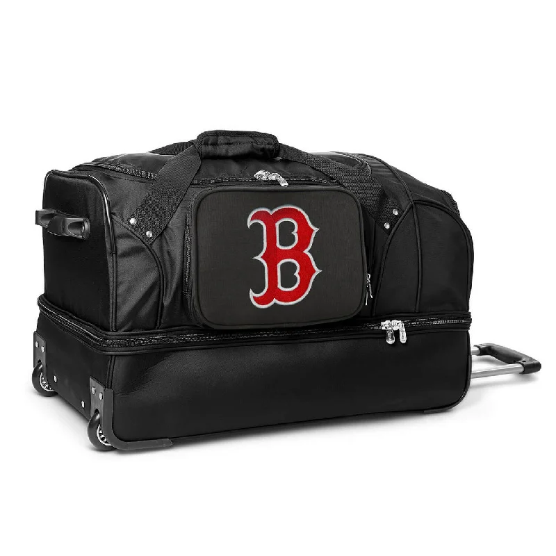 Boston Red Sox 27" Black Rolling Drop Bottom Duffel Affordable Elegance, Grab Yours Now Boston Red Sox 27" Black Rolling Drop Bottom Duffel Affordable Elegance, Grab Yours Now