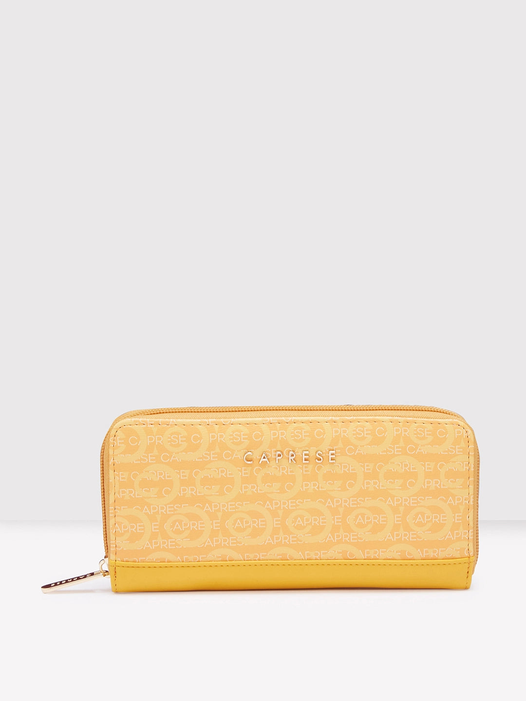 Caprese Cleo Wallet Medium Yellow Fashionable Bags At Must-Have Prices