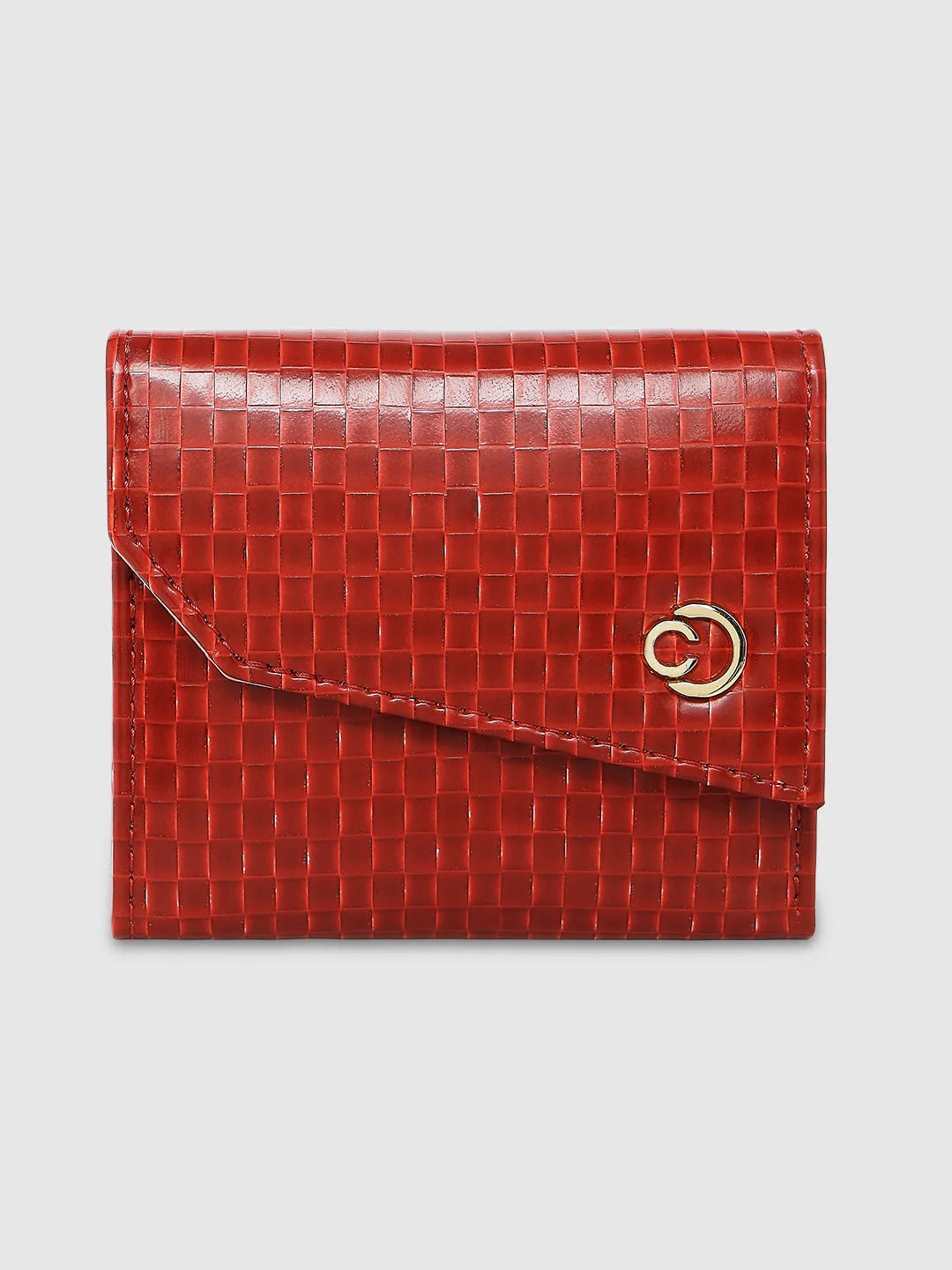 Caprese Ernesa Wallet Small Red Statement Bags With Exclusive Savings