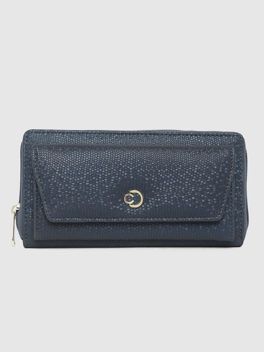 Caprese Ingrid Wallet Medium Navy Fashion Bags, Huge Savings