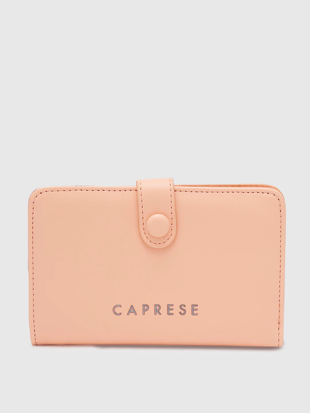 Caprese Keera Wallet Medium Salmon Elegant Bags, Limited Stock Available