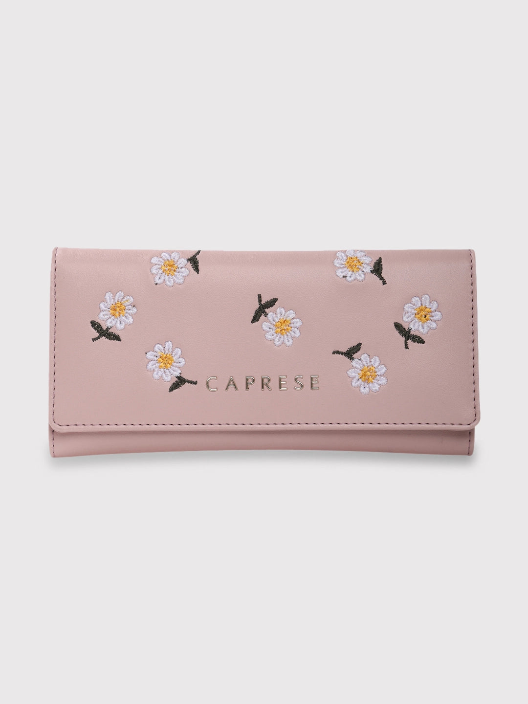 Caprese Kyle Flapover Wallet Medium Soft Pink Flash Sale On Designer Bags