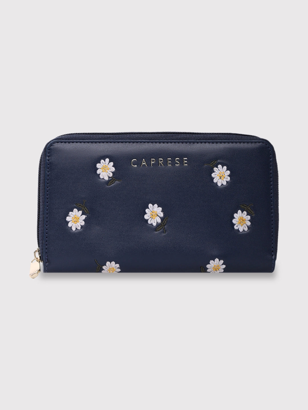 Caprese Kyle Zip Around Wallet Large Navy Fashion-Forward Bags, Now On Sale