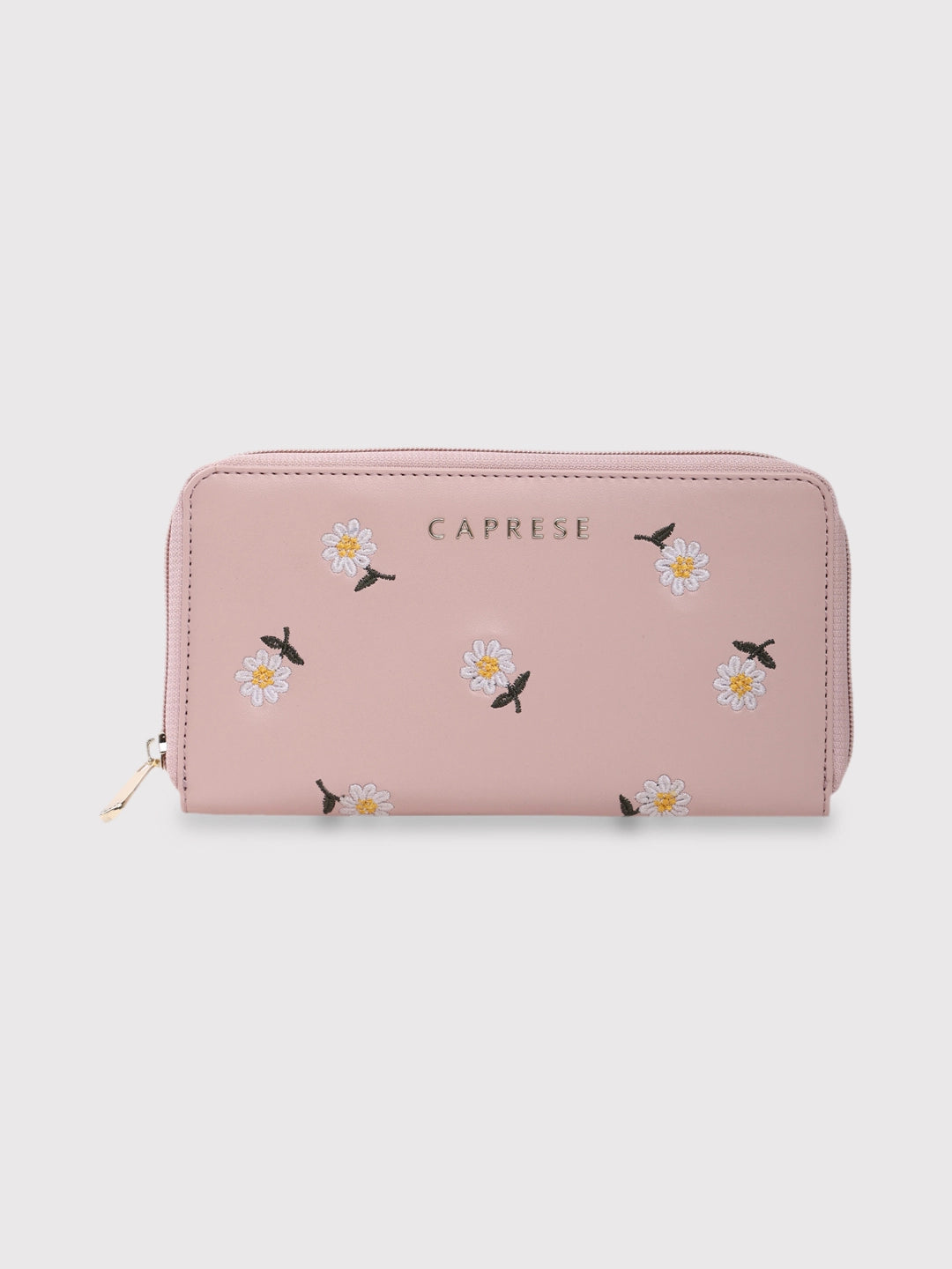 Caprese Kyle Zip Around Wallet Large Soft Pink Don't Miss Out – Handbag Discounts