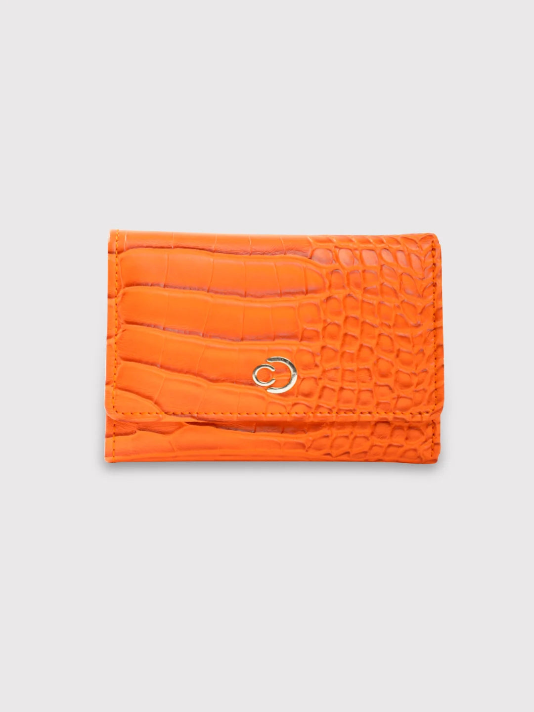 Caprese Luna Wallet Small Trifold Orange Statement Bags, Shop Today