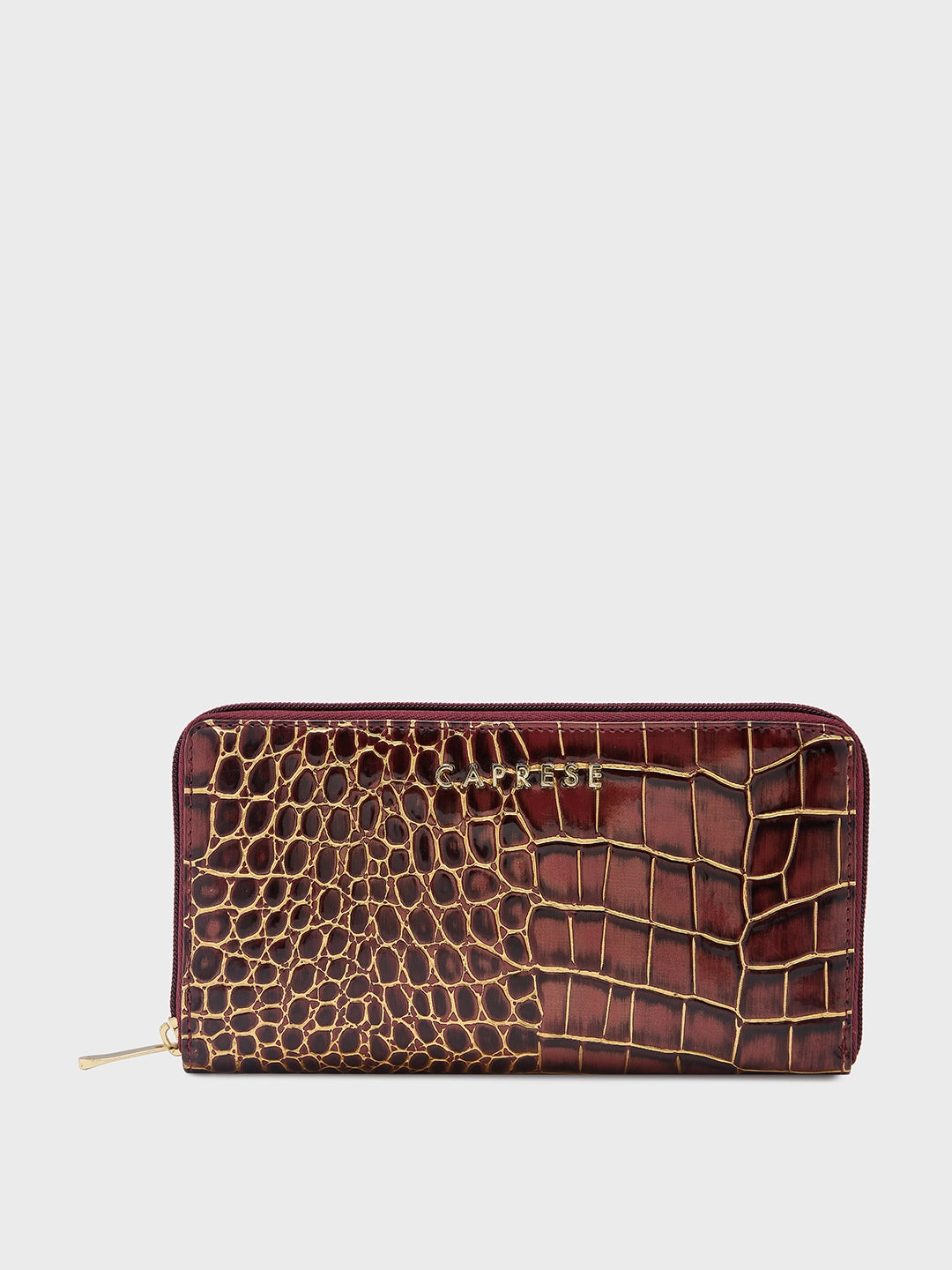 Caprese Miranda Zip Around Wallet Large Croco Burgundy Grab Your Favorite Handbags For Less Caprese Miranda Zip Around Wallet Large Croco Burgundy Grab Your Favorite Handbags For Less
