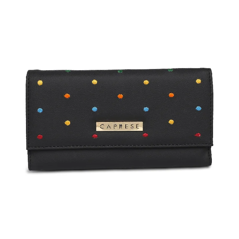 Caprese Popsicle Flap Wallet Small Black The Best Handbag Offers Are Here