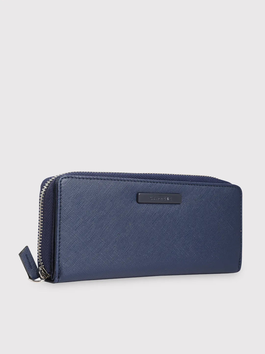 Caprese Sophia Wallet Large Zip Around Navy Must-Have Bags With Big Savings