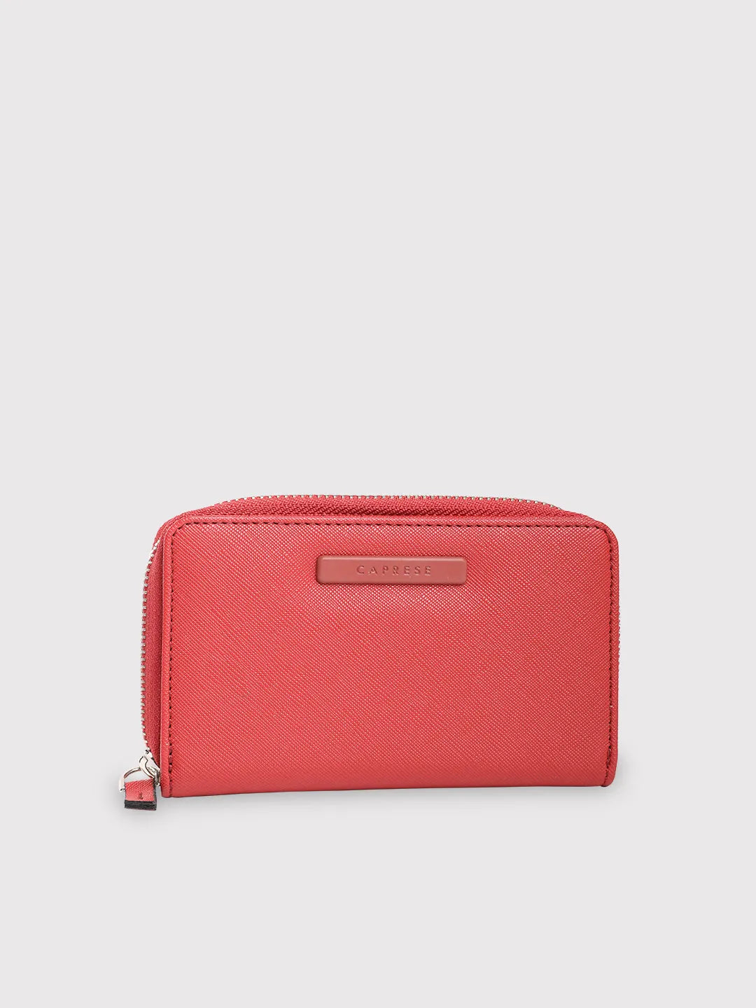 Caprese Sophia Wallet Small Zip Around Red Luxury Handbags At Budget-Friendly Rates