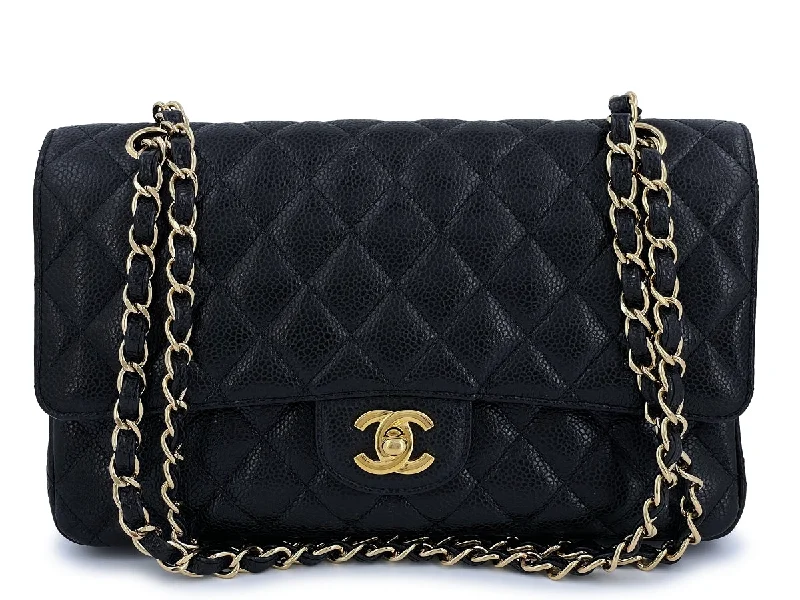 Chanel Black Caviar Medium Classic Double Flap Bag GHW Trendy Purses With Limited-Time Offers Chanel Black Caviar Medium Classic Double Flap Bag GHW Trendy Purses With Limited-Time Offers