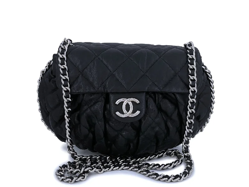 Chanel Black Chain Around Crossbody Flap Bag Medium Upgrade Your Look With Fashionable Bags Chanel Black Chain Around Crossbody Flap Bag Medium Upgrade Your Look With Fashionable Bags