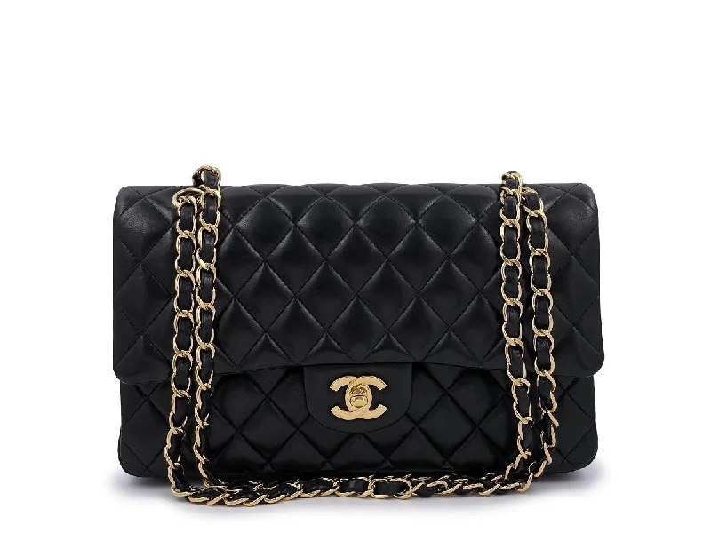 Chanel Black Lambskin Medium Classic Double Flap Bag GHW Stylish And Durable Handbags At Great Value Chanel Black Lambskin Medium Classic Double Flap Bag GHW Stylish And Durable Handbags At Great Value