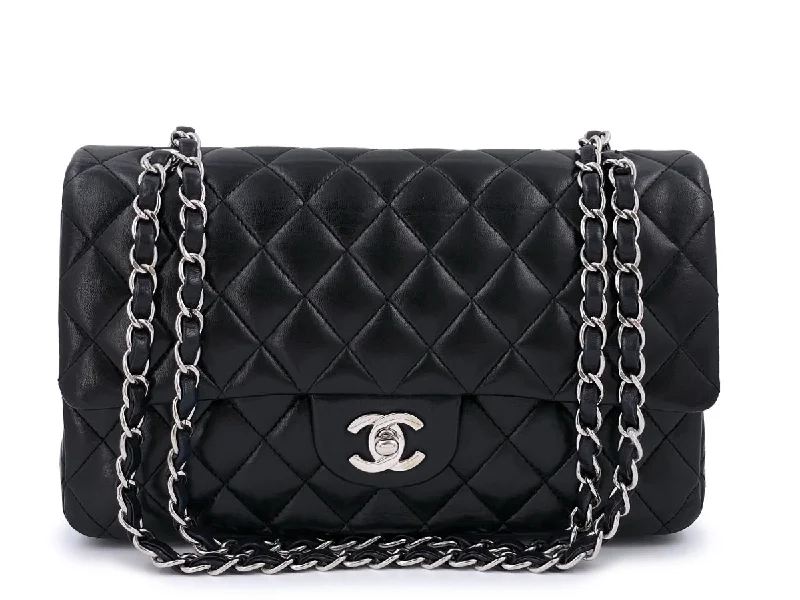 Chanel Black Medium Classic Double Flap Bag SHW Lambskin Fashion-Forward Bags At Limited-Time Offers Chanel Black Medium Classic Double Flap Bag SHW Lambskin Fashion-Forward Bags At Limited-Time Offers