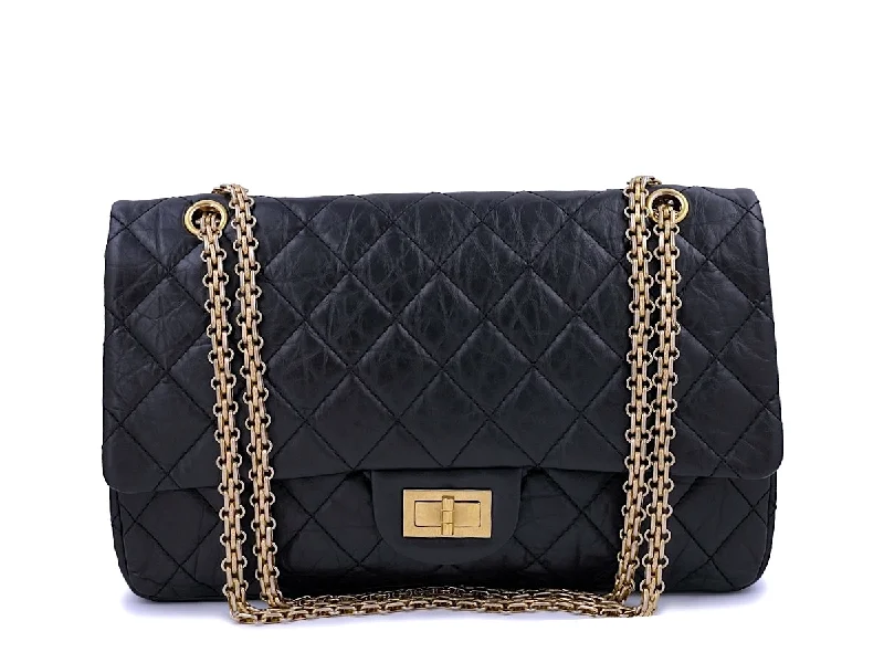 Chanel Black Reissue Large 227 2.55 Flap Bag GHW Don't Miss Out – Handbag Discounts