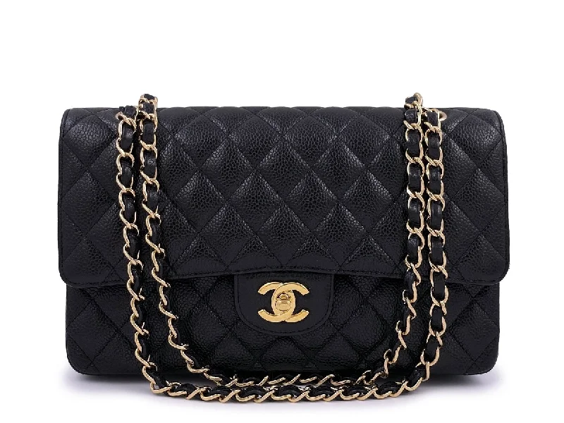 Chanel Vintage Black Caviar Medium Classic Double Flap Bag 24k GHW Iconic Fashion Bags At Unbeatable Savings Chanel Vintage Black Caviar Medium Classic Double Flap Bag 24k GHW Iconic Fashion Bags At Unbeatable Savings