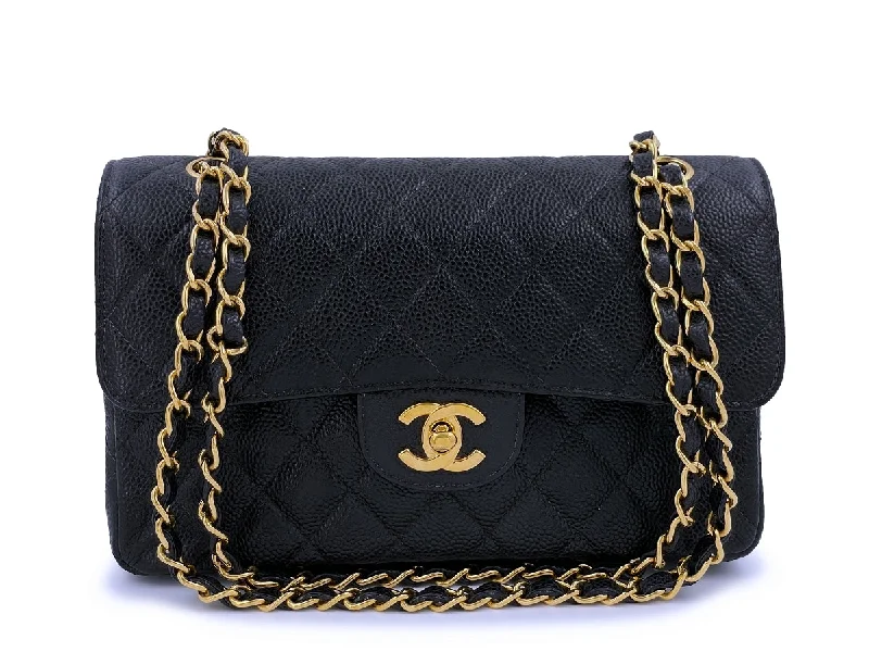 Chanel Vintage Black Caviar Small Classic Double Flap Bag 24k GHW Unmissable Deals On Everyday Handbags Chanel Vintage Black Caviar Small Classic Double Flap Bag 24k GHW Unmissable Deals On Everyday Handbags