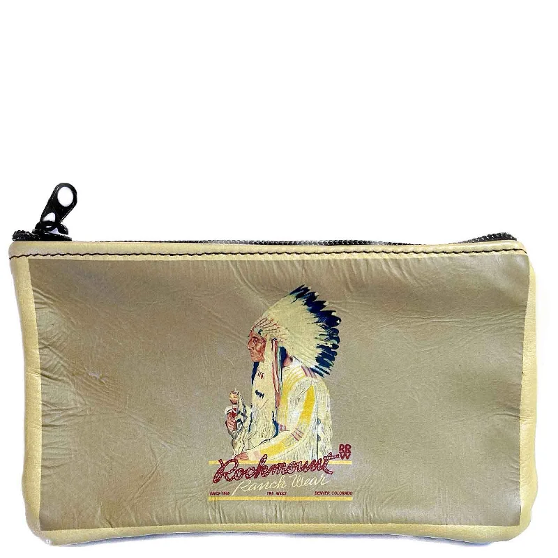Vintage Indian Chief Leather Western Cosmetic Purse Stylish And Durable Handbags At Great Value Vintage Indian Chief Leather Western Cosmetic Purse Stylish And Durable Handbags At Great Value