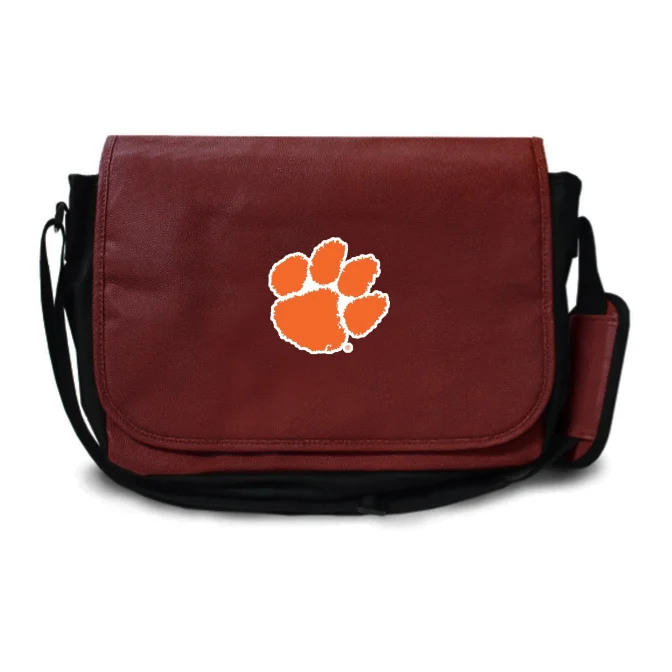 Clemson Tigers Football Messenger Bag Stylish Bags, Unbeatable Prices