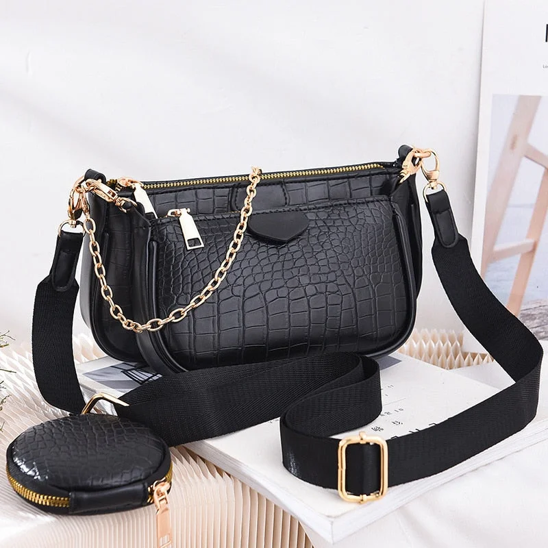 Crocodile Pattern Messenger Bag The Perfect Bag Sale For A Seasonal Refresh