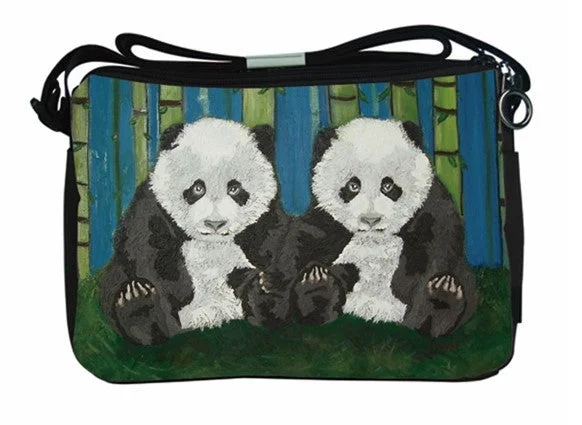 Panda Cubs Signature Messenger Bagb - Empyrean Counterparts Designer-Inspired Bags, Best Prices