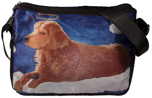 Dog Signature Messenger Bag - Ginger Your Perfect Bag At The Perfect Price