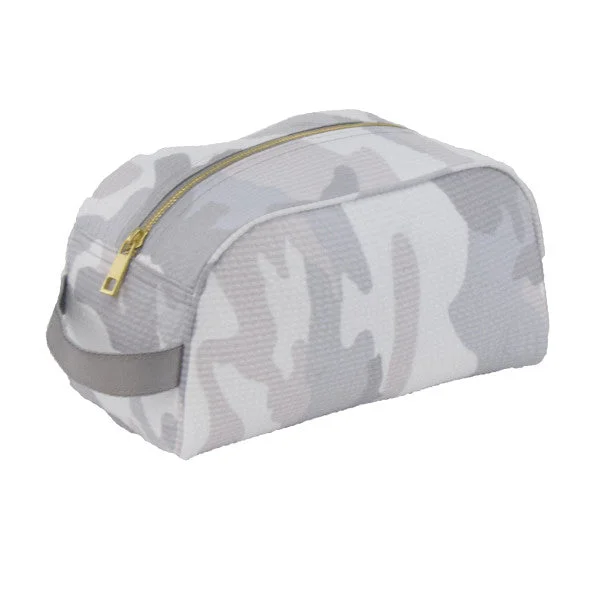 Snow Camo Toiletry Bag Trendy Handbags, Limited-Time Sale